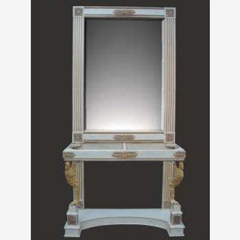 indonesia furniture Angel Console and Mirror
