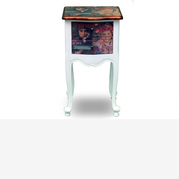 indonesia furniture Side Table 2 drawers 2