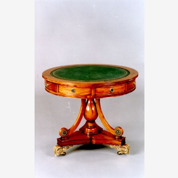 indonesia furniture Triangle Round Entry Table